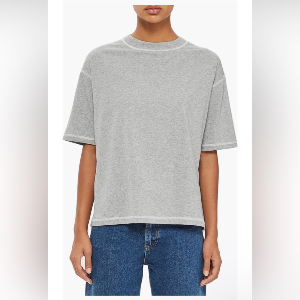 Topshop Contrast Stitch Boy Tee